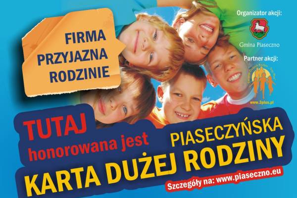 karta dużej rodziny Piaseczno